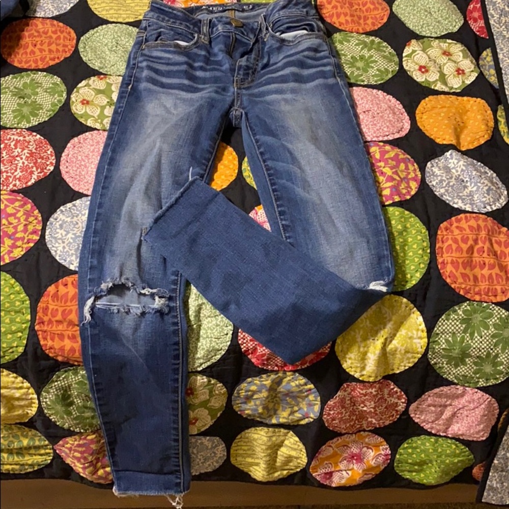 Cute high rise skinny jean A&E